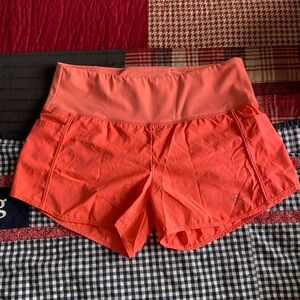 Maven Thread Elite Shorts - 3.5” Coral/Neon Orange